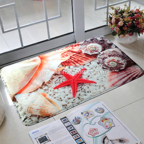 Heat Transfer Printed Design Carpet